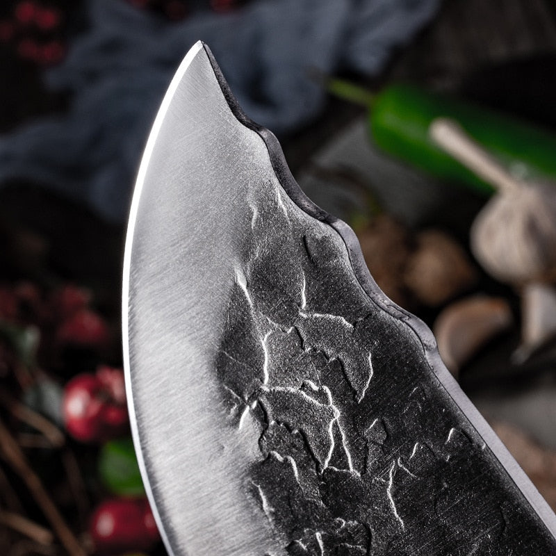 Stainless Steel Handmade Forged Kitchen Knives Meat Cleaver Vegetable Chopper Kitchen Chopping Knife Cutter