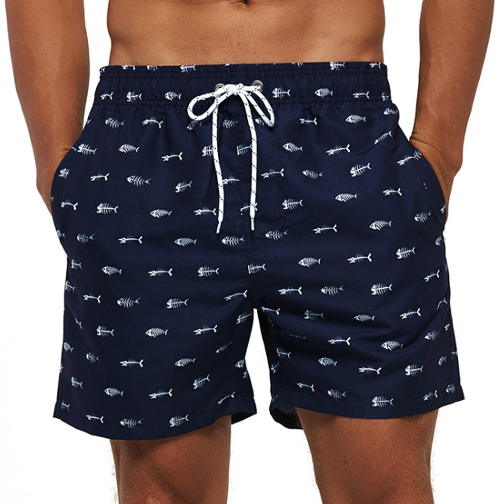 Men&#39;s Shorts Casual Cotton Workout Short Pants Drawstring Beach Shorts With Pockets Swim Trunks Stripe Plus size Beach Shorts