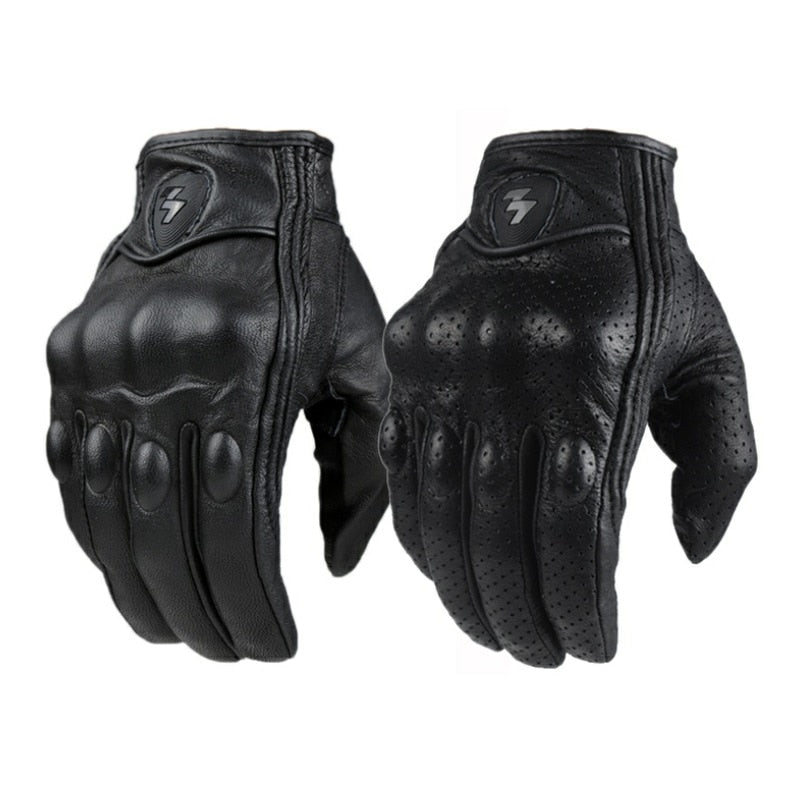 Motorcycle Gloves Men women moto leather Carbon cycling winter gloves motorbike motocross ATV
