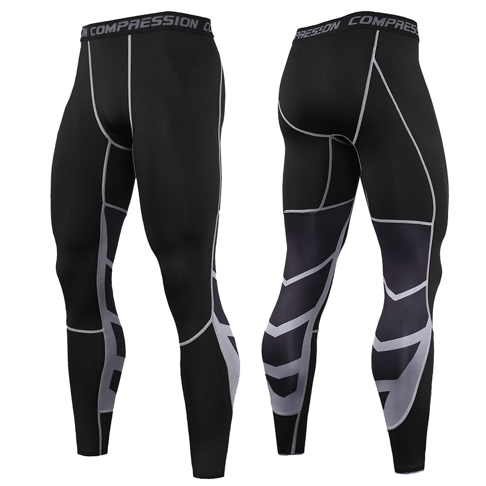 Men&#39;s Sweatpants Compression Quick Dry Fitness Sport Leggings Men Sportswear Training Basketball Tights Gym Running Sports Pants