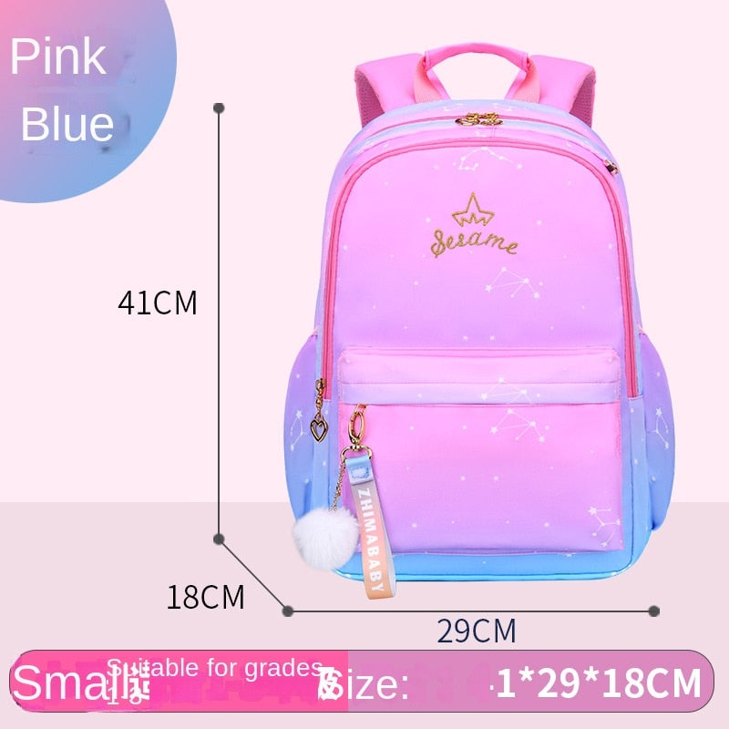 waterproof Children School Bags for Girls Primary princess school backpack Orthopedic Backpacks schoolbag kids Mochila Infant