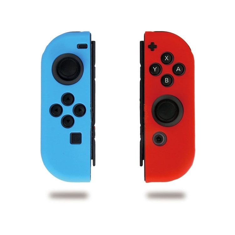 For Nintend Switch Silicone Rubber Skin Case Cover For Nintendoswitch JoyCon Controller NX NS Thumb Grips Joystick Cap