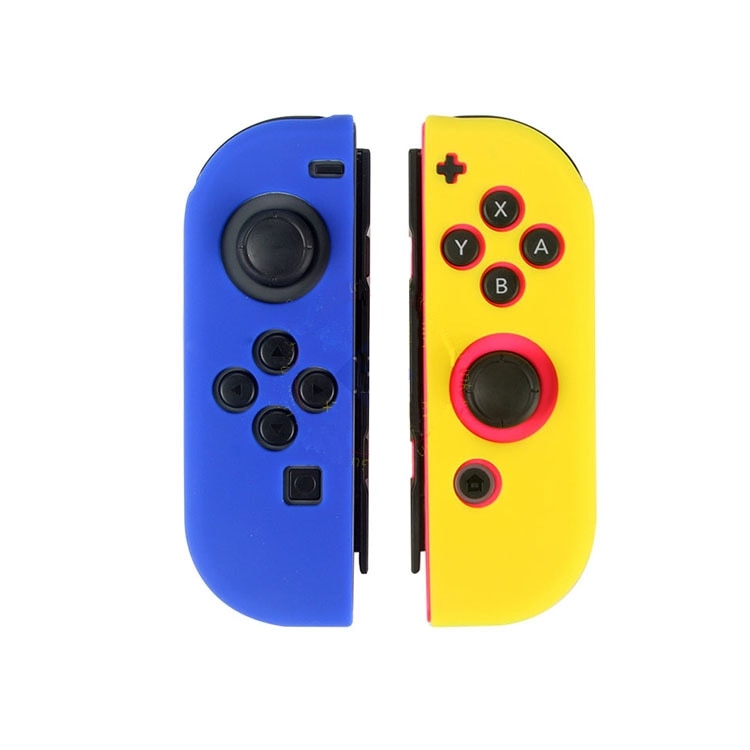 For Nintend Switch Silicone Rubber Skin Case Cover For Nintendoswitch JoyCon Controller NX NS Thumb Grips Joystick Cap