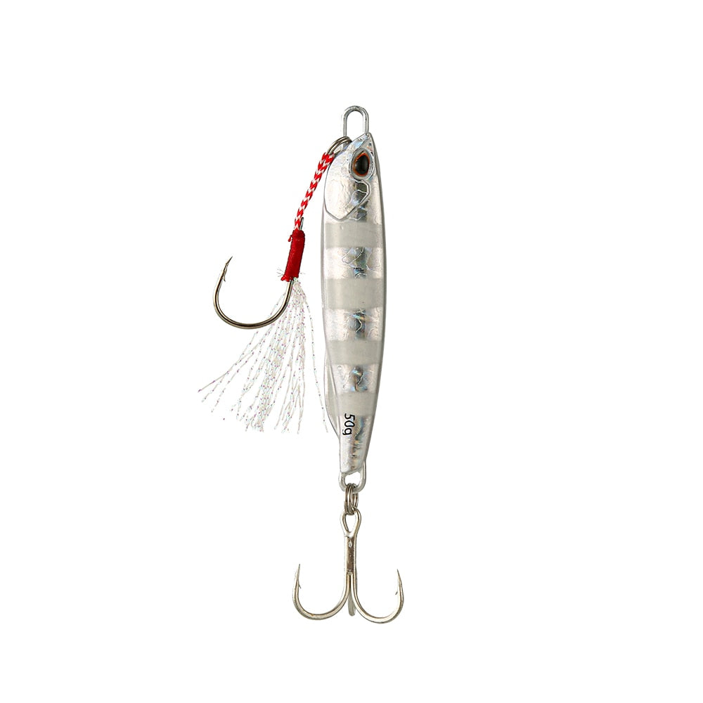 2023 Japen Metal Cast Jig Spoon 10/15/20/30/40/50g Shore Casting Jigging Fish Sea Bass Fishing Lure Artificial Bait Tackle