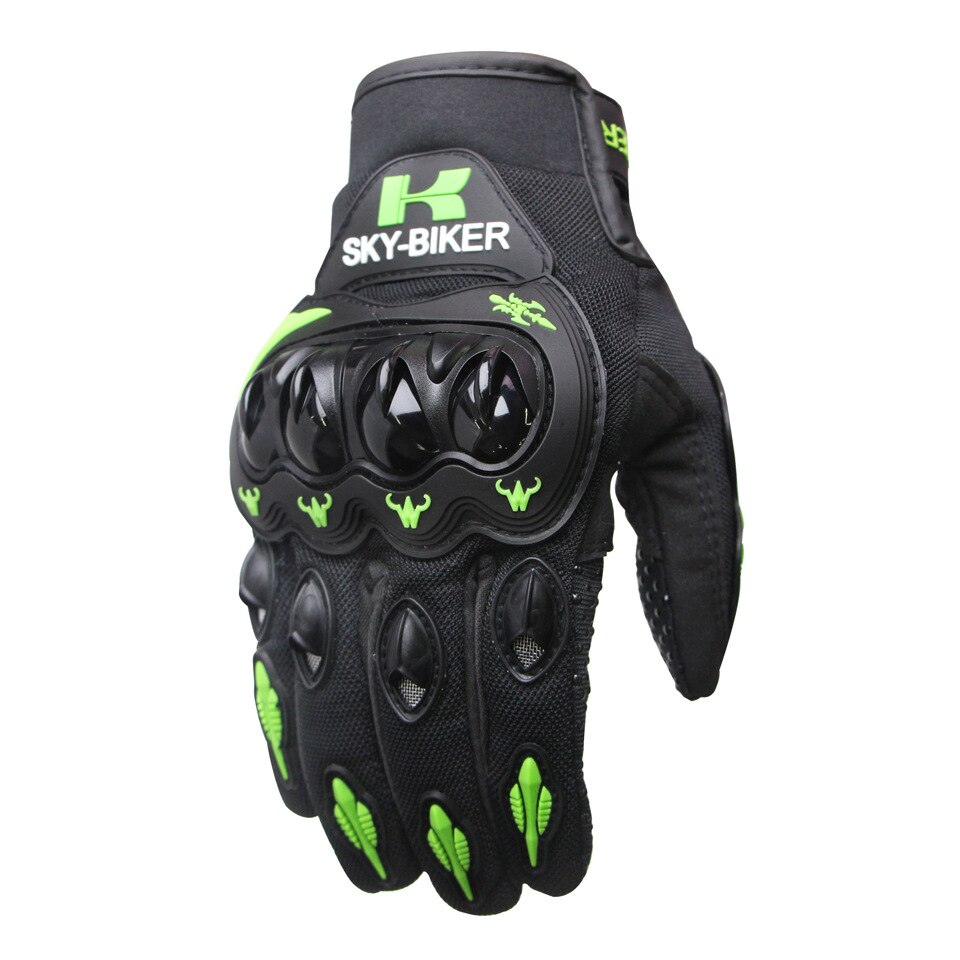 New Motorcycle Touch Screen Gloves Breathable Full Finger Outdoor Sports Protection Riding Dirt Bike Gloves Guantes Moto