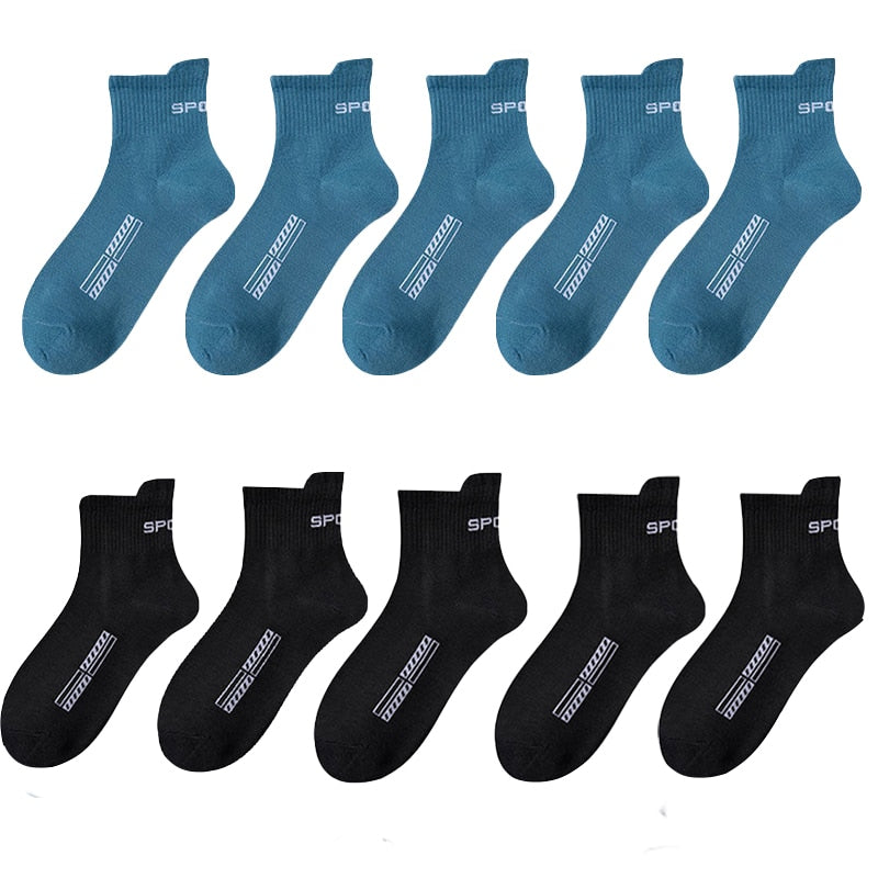 10 Pairs High Quality Casual Breathable Socks men Cotton Socks Large size 38-45