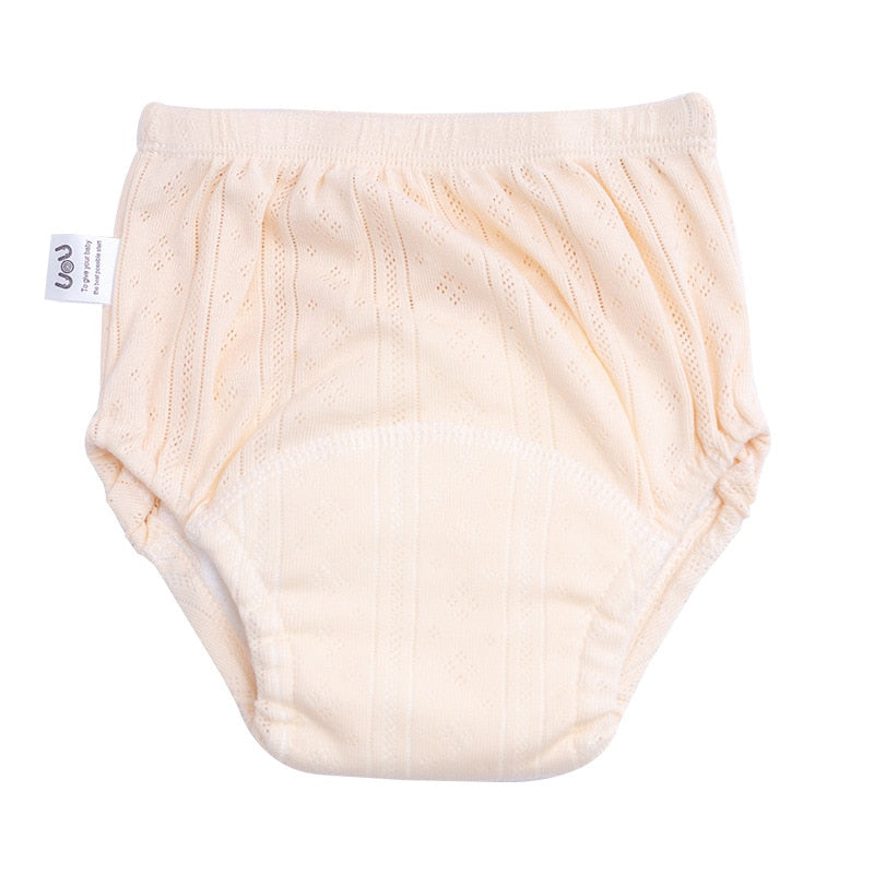 Newborn Training Pants Baby Shorts Solid Color Washable Underwear BABY Boy Girl Cloth Diapers Reusable Nappies Infant Pants