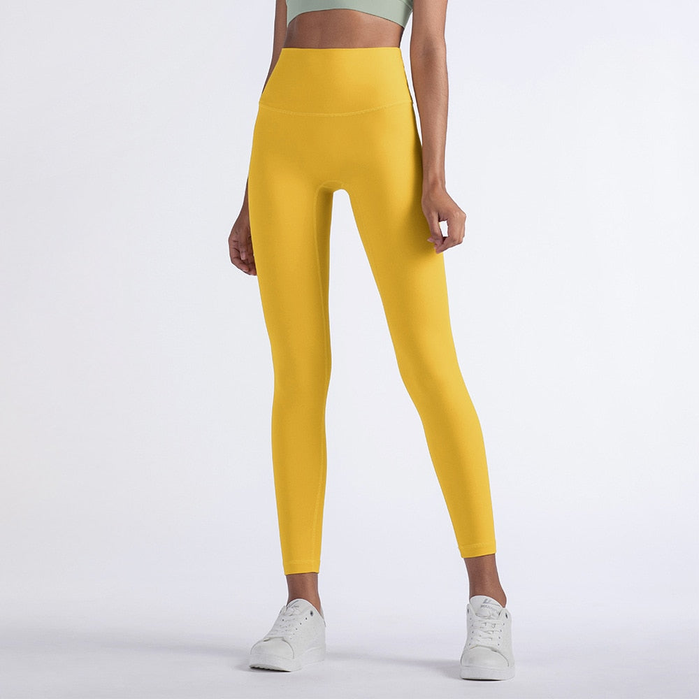 Vnazvnasi 2023 Hot Sale Fitness Female Full Length Leggings 19 Colors Running Pants Comfortable And Formfitting Yoga Pants