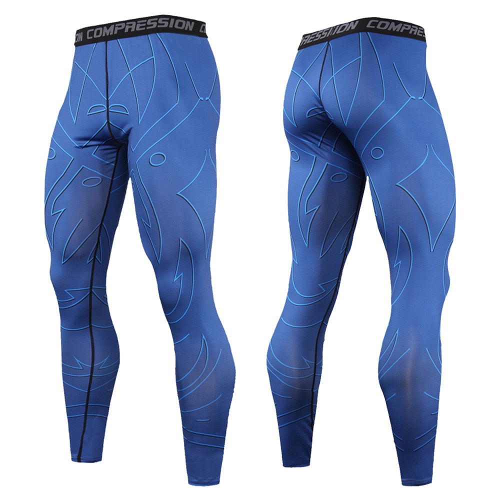 Men&#39;s Sweatpants Compression Quick Dry Fitness Sport Leggings Men Sportswear Training Basketball Tights Gym Running Sports Pants