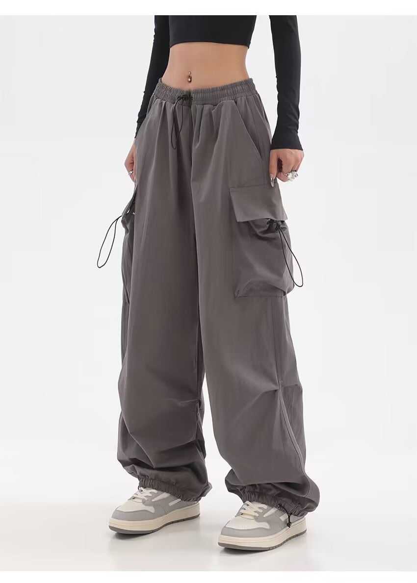 Cargo Pants Women Baggy Trousers 2023 Fall Streetwear Oversized Pants Vintage Casual Loose Sweatpants Women