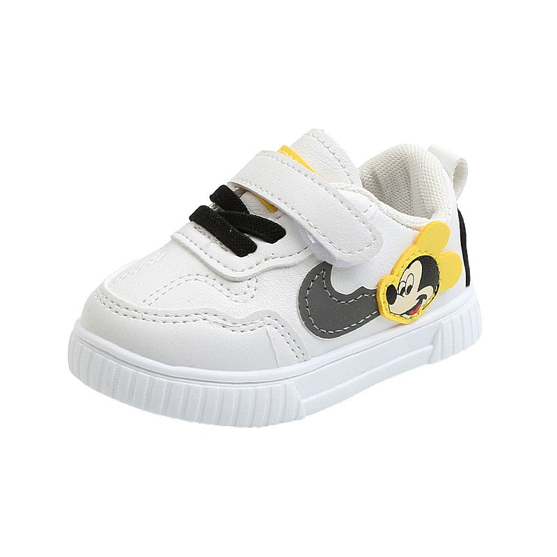 White Casual Shoes For Baby Boy Girl Brand Children Sneaker White Kids Sports Shoes Toddler Walking Shoes 0-3 Year