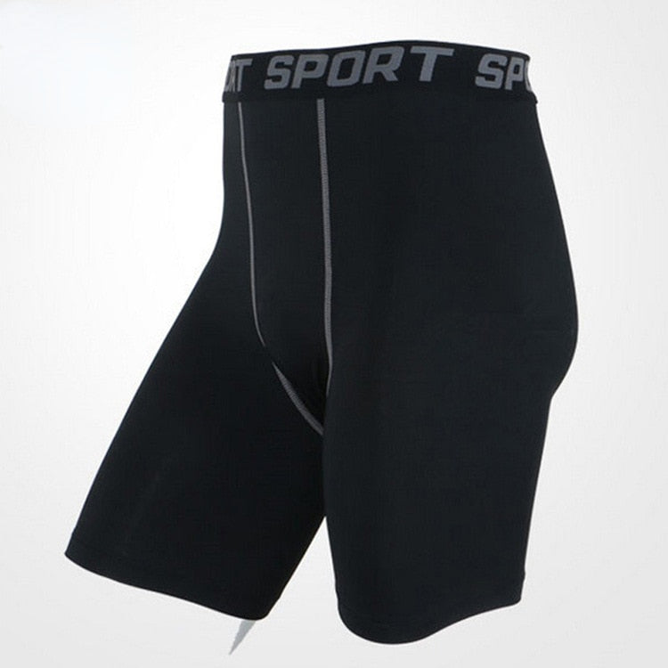 Sports Fitness Pants Men&#39;s Basketball Shorts Workout Tights Gym Running Training Bottoming Shorts Mens Compression Leggings