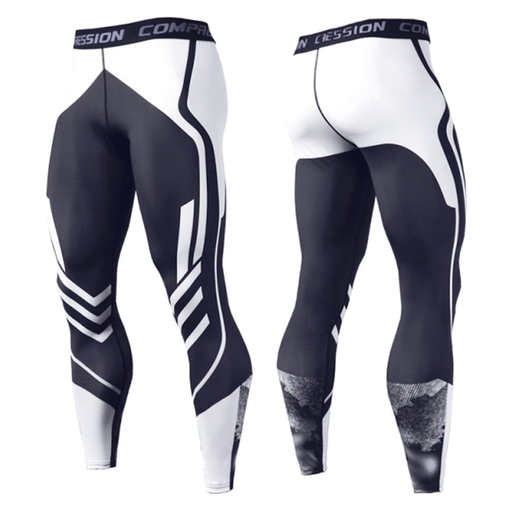 Men&#39;s Sweatpants Compression Quick Dry Fitness Sport Leggings Men Sportswear Training Basketball Tights Gym Running Sports Pants