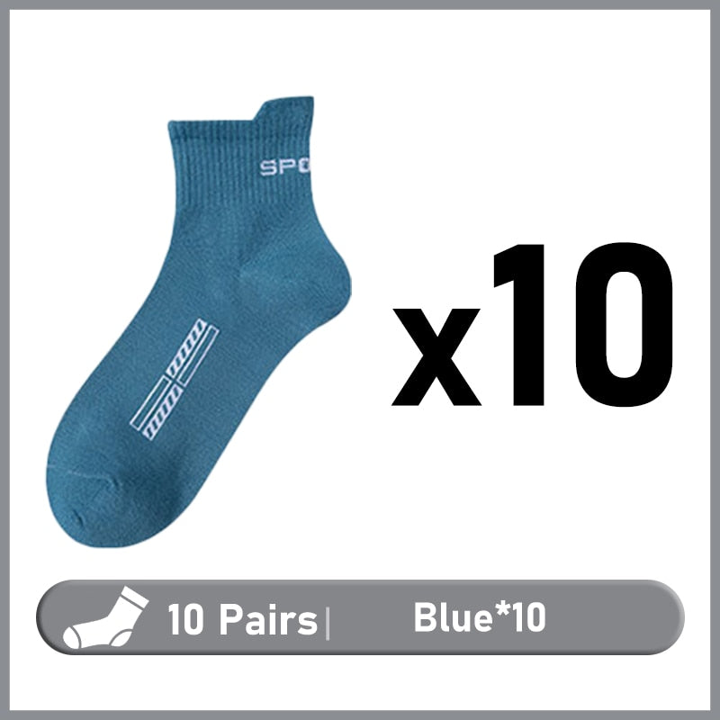 10 Pairs High Quality Casual Breathable Socks men Cotton Socks Large size 38-45